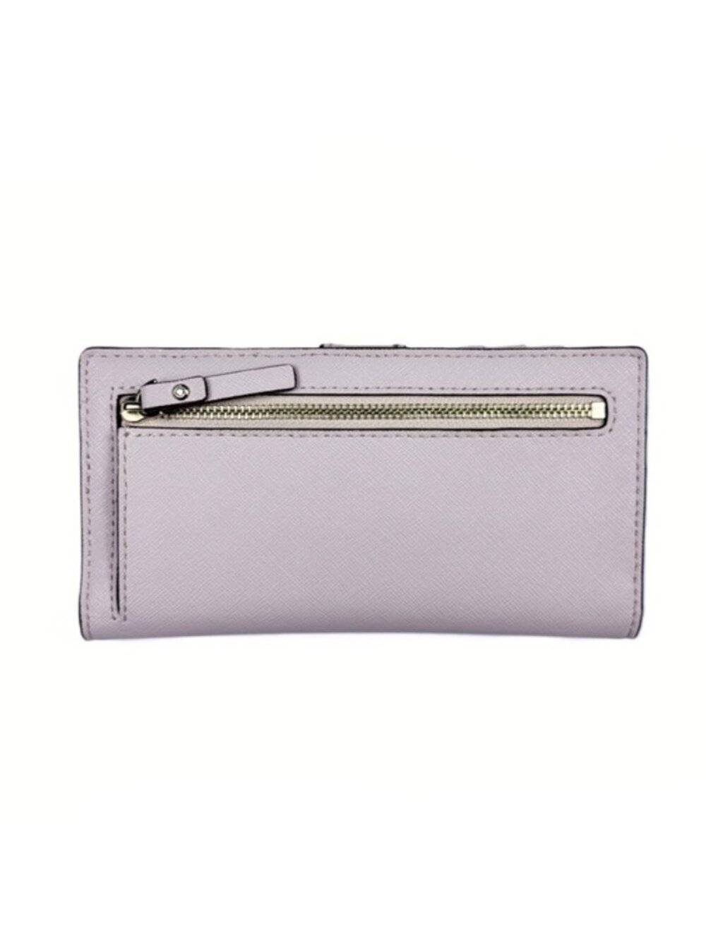 This Kate Spade "Laurel Way" Jeweled Leather Wallet in Blush NWOT - Picture 2 of 3